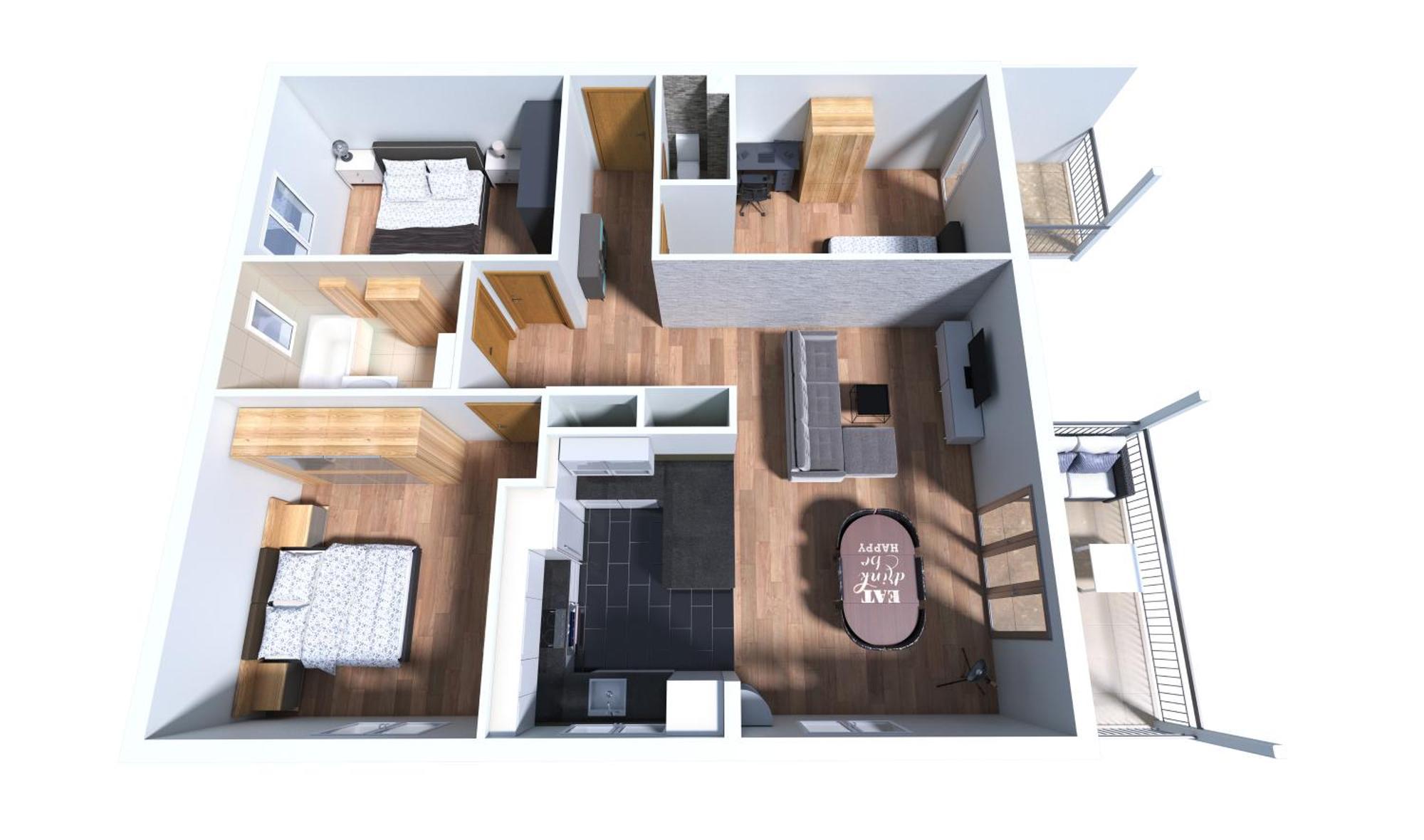 Gruyere Alpes Appartement 3 Chambres Bbq Parking Neirivue Экстерьер фото